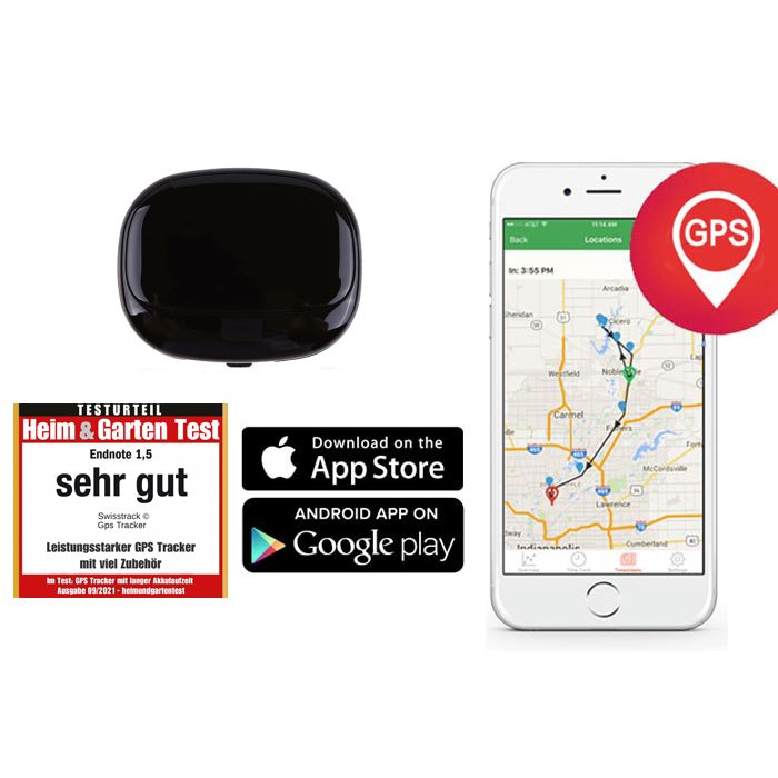 GPS tracking device - Miniature gps locator with active listening